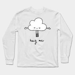 Cute cloud hug me Long Sleeve T-Shirt